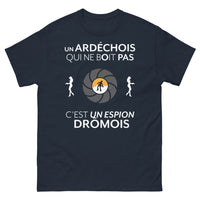 Thumbnail for T-shirt Ardéchois marine - c’est un espion drômois