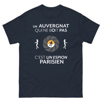 Thumbnail for T-shirt Auvergnat marine - clin d'œil parisien