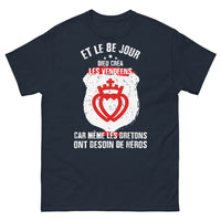 Thumbnail for t-shirt vendéen noir dos - même les bretons ont besoin de héros