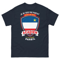 Thumbnail for T-shirt Acadien marine - pas parfait, mais Acadien