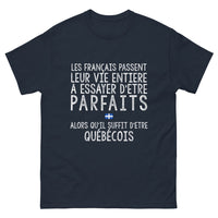 Thumbnail for T-shirt Il Suffit d'Être QUÉBÉCOIS