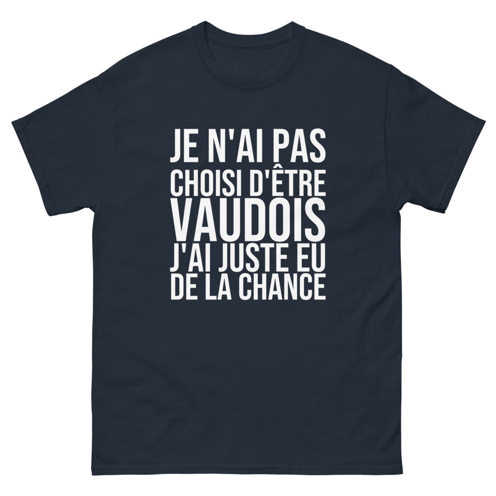 T-shirt Je N'ai Pas Choisi d'Être Vaudois