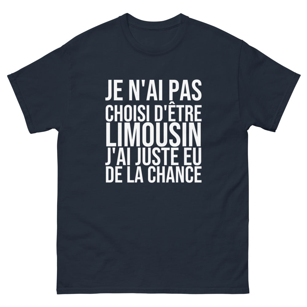 T-shirt Je N'ai Pas Choisi d'Être Limousin