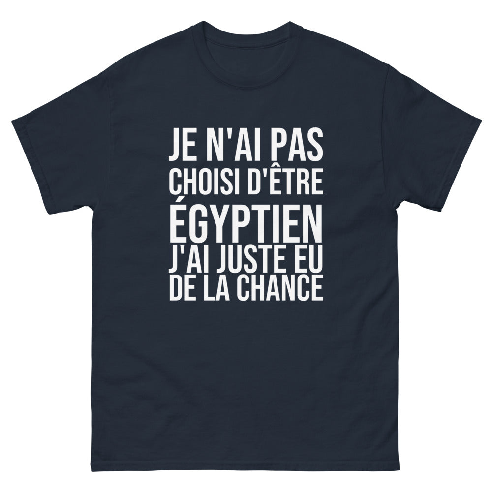 T-shirt Je N'ai Pas Choisi d'Être Égyptien