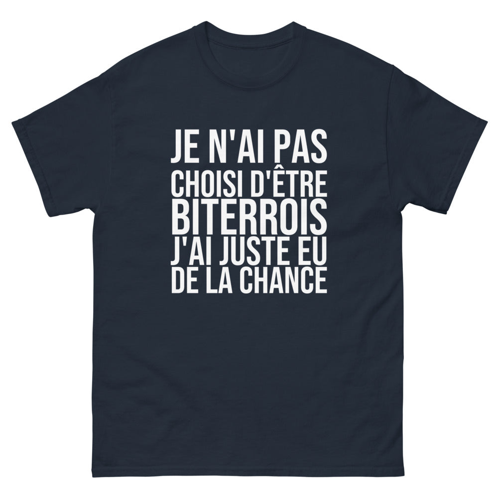 T-shirt Je N'ai Pas Choisi d'Être Biterrois