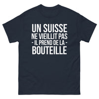Thumbnail for T-shirt Un Suisse Ne Vieillit Pas, Prend de la Bouteille