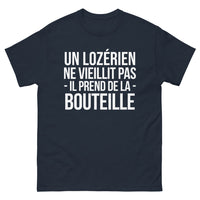 Thumbnail for T-shirt Un Lozérien Ne Vieillit Pas, Prend de la Bouteille