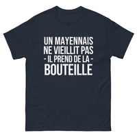 Thumbnail for T-shirt Un Mayennais Ne Vieillit Pas, Prend de la Bouteille