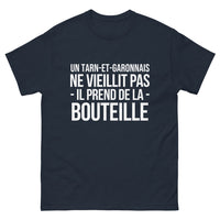 Thumbnail for T-shirt Un Tarn-et-Garonnais Ne Vieillit Pas, Prend de la Bouteille