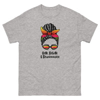 Thumbnail for T-shirt Réunion gris sport - Belle, rebelle et fière