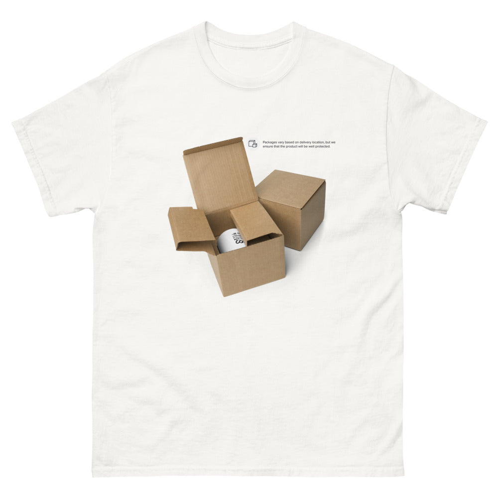 T-shirt blanc - Design unique et local