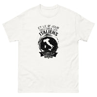 Thumbnail for T-shirt Italie blanc - Les Italiens et le Diable