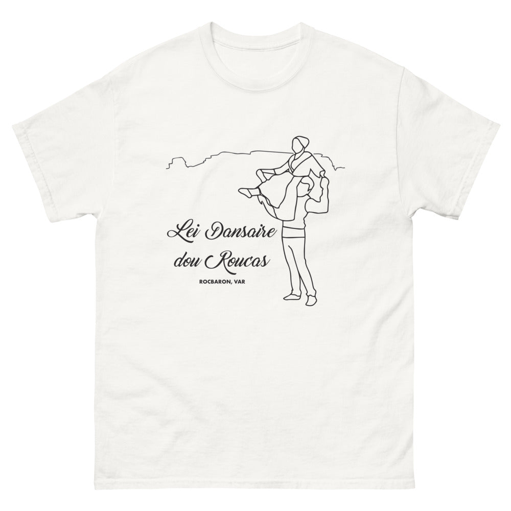 T-shirt Rocbaron blanc - Danse au rythme du Roucas