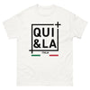T-shirt Italie blanc - Qui La Italia, fierté des racines italiennes