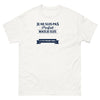 T-shirt drôle blanc - Je ne suis pas parfait, mais presque