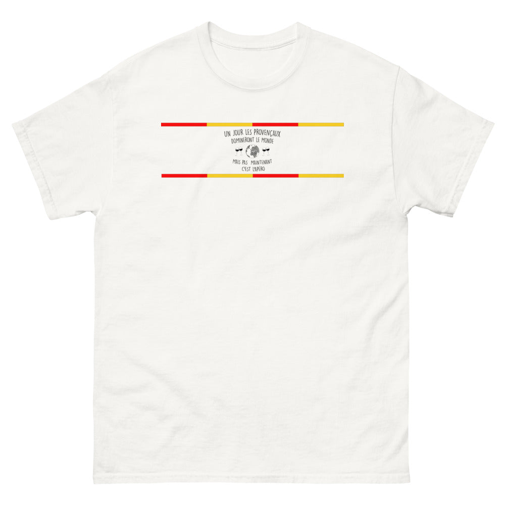 T-shirt Provence blanc - L'apéro avant tout humoristique