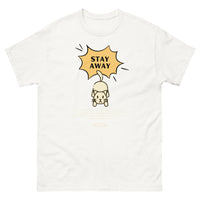 Thumbnail for T-shirt humour US blanc - Stay Away, espace personnel