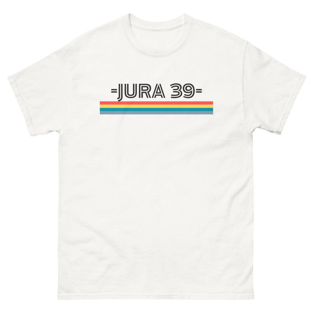T-shirt Jura blanc - Fierté et souvenir régional
