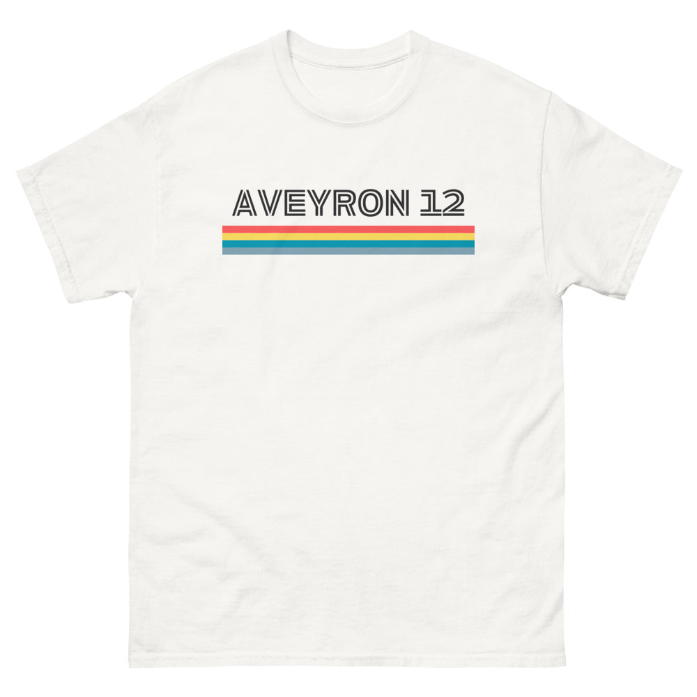 T-shirt Aveyron blanc - Clin d'œil plein d'humour