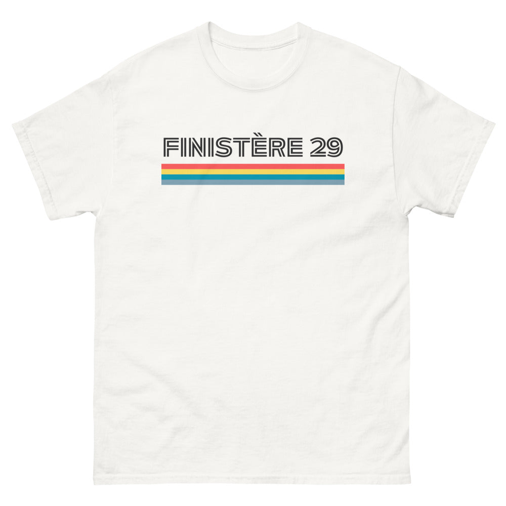 T-shirt Finistère blanc - Un souvenir unique de Bretagne