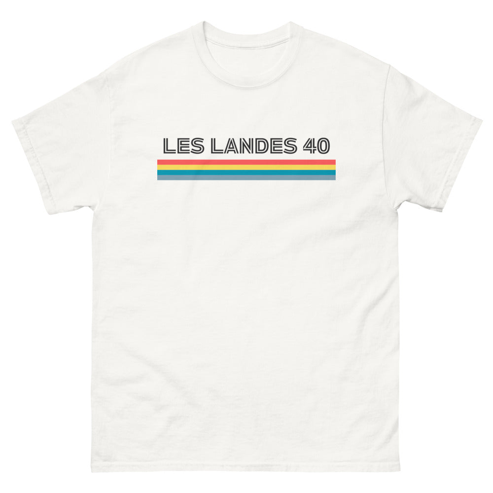 T-shirt Landes blanc - Fier d'être Landais