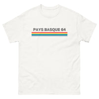 Thumbnail for T-shirt Pays Basque blanc - Souvenir chaleureux et nostalgique