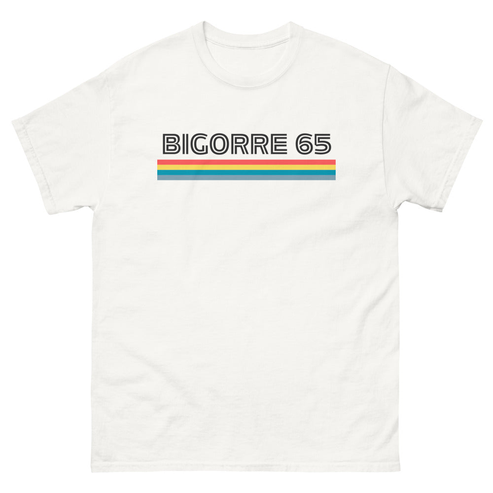 T-shirt Bigorre blanc - Hommage humoristique aux Pyrénées