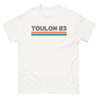 Thumbnail for T-shirt Toulon blanc - Souvenir en coton doux