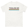 T-shirt Toulon blanc - Souvenir en coton doux