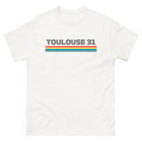 Thumbnail for T-shirt Toulouse blanc - Fier de ma Ville Rose