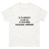 T-shirt Bretagne blanc - Dévoreur de Kouign Amann humoristique