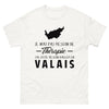 T-shirt Valais blanc - Je n'ai pas besoin de thérapie
