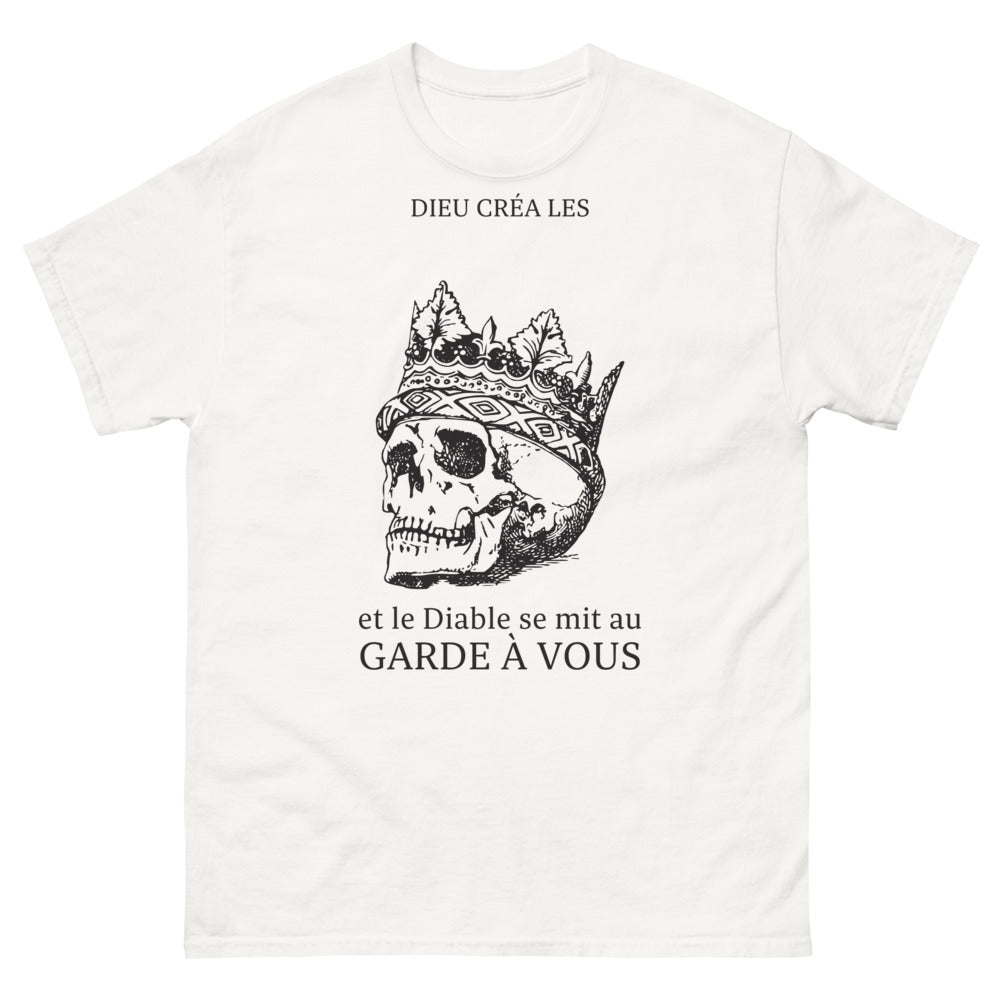 T-shirt Bretagne blanc - Dieu créa les Bretons