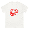 T-shirt Nostalgie Internet blanc - design Trollface emblématique