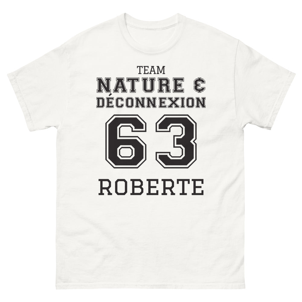 T-shirt Roannais blanc - Nature & Déconnexion