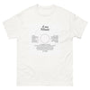 T-shirt Filleule blanc - Un message d'amour éternel