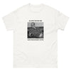 T-shirt humour blanc - Ça m'en touche une sans faire bouger l'autre