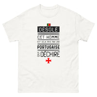 Thumbnail for T-shirt Portugal blanc - Déjà pris par une Portugaise