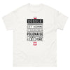T-shirt Pologne blanc - Désolé, cet homme est déjà pris !