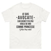 T-shirt Avocate blanc - Rêves de Princesse non Réalisés