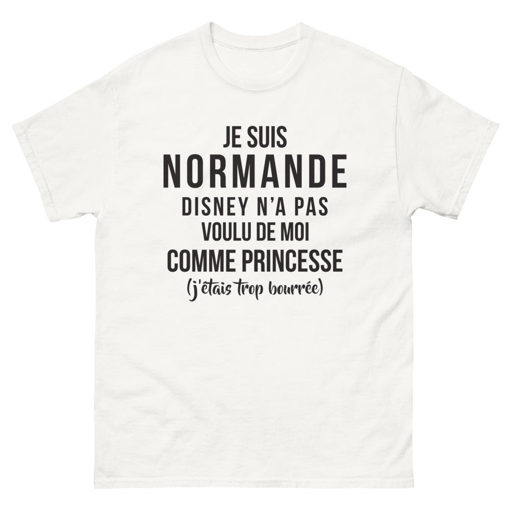 T-shirt Normande blanc - Disney n'a pas voulu de moi