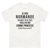 T-shirt Normande blanc - Disney n'a pas voulu de moi