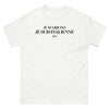 T-shirt Italienne blanc - Je ne crie pas, je suis Italienne