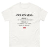 T-shirt Pologne blanc - J'ai toujours raison