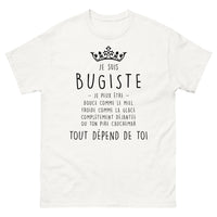 Thumbnail for T-shirt Bugiste blanc - Douce et complètement déjantée