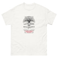 Thumbnail for T-shirt Pologne blanc - Mes racines polonaises