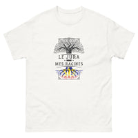 Thumbnail for T-shirt Jura blanc - Mes Racines, hommage à la région