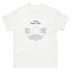 T-shirt Petite-Fille blanc - Message touchant et joyeux