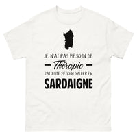 Thumbnail for T-shirt Sardaigne blanc - J'ai juste besoin d'aller en Sardaigne