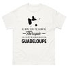 T-shirt Guadeloupe blanc - Pas besoin de thérapie